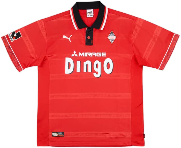 1999-00 Urawa Red Diamonds Home Shirt - 8/10 - (XL)
