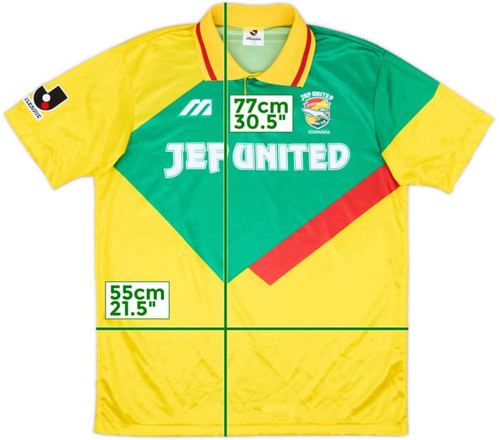 1993-94 JEF United Home Shirt - 9/10 - (L)