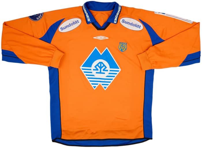 2003-04 Aalesund Home L/S Shirt - 6/10 - (XL)