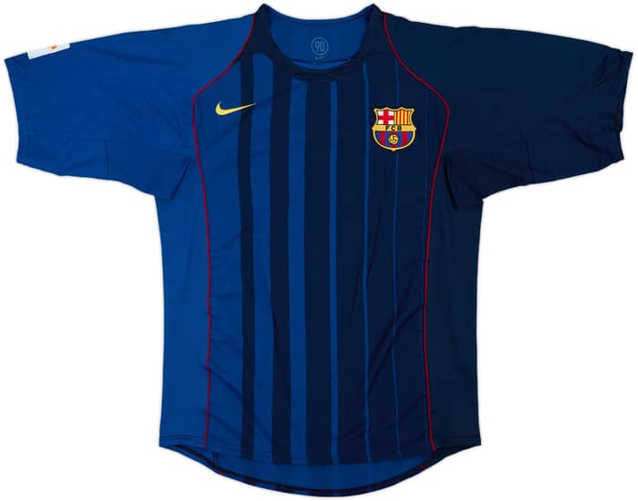 2004-05 Barcelona Away Shirt Deco #20 - 6/10 - (M)