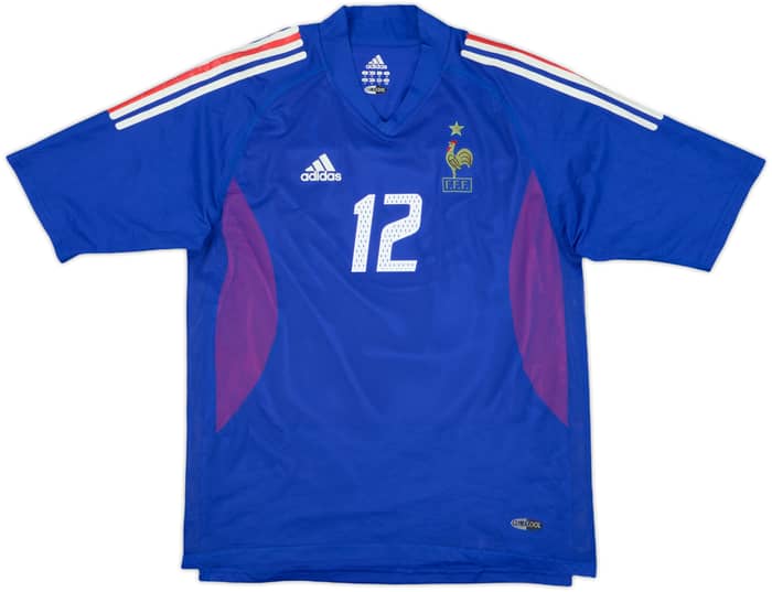 2002-04 France Player Issue Home Shirt Henry #12 - 7/10 - (M)