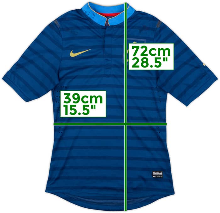 2012-13 France Player Issue Home Shirt - 5/10 - (S)