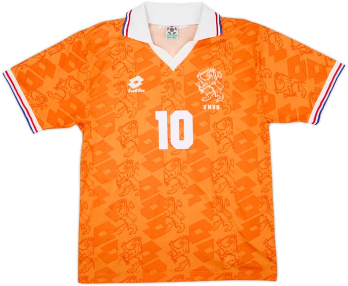 1994 Netherlands Home Shirt Bergkamp #10 - 8/10 - (M)