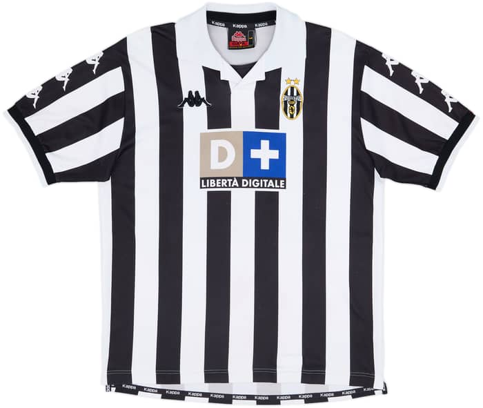 1999-00 Juventus Home Shirt Zidane #21 - 8/10 - (L)