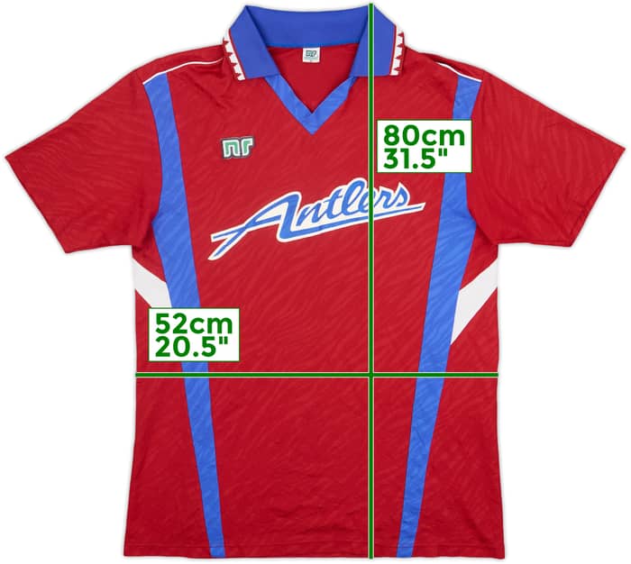 1992 Kashima Antlers Home Shirt - 8/10 - (L)