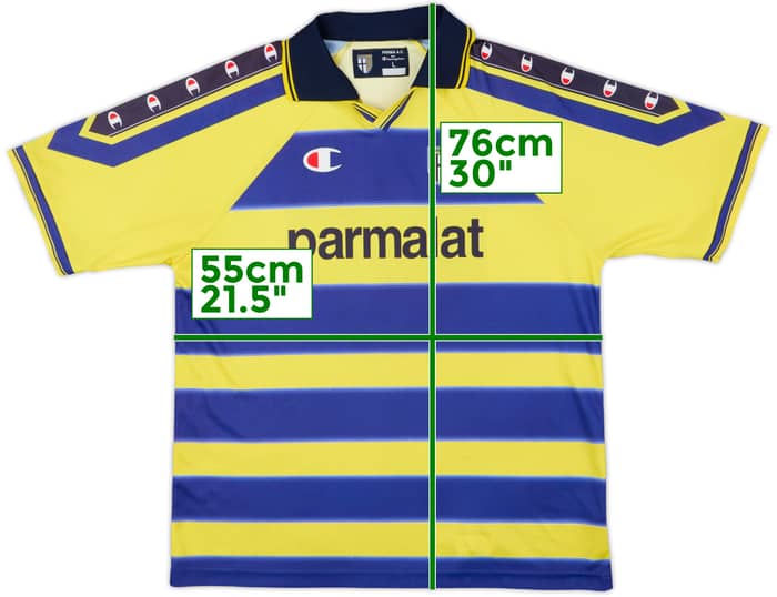 1999-00 Parma Basic Home Shirt #4 - 6/10 - (L)