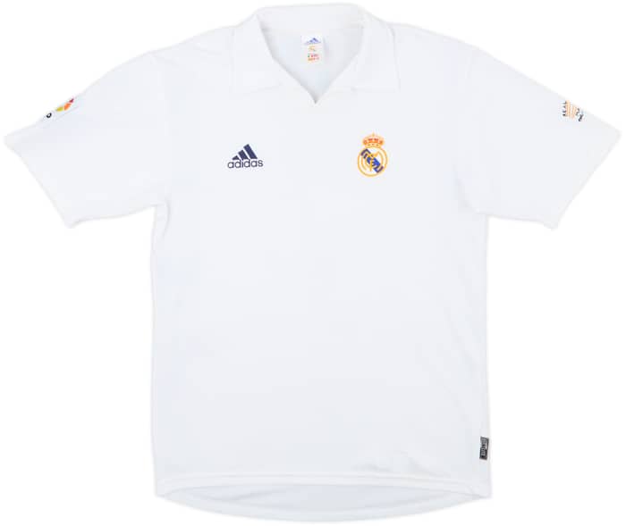 2001 Real Madrid Home Shirt Raul #7 - 8/10 - (S)