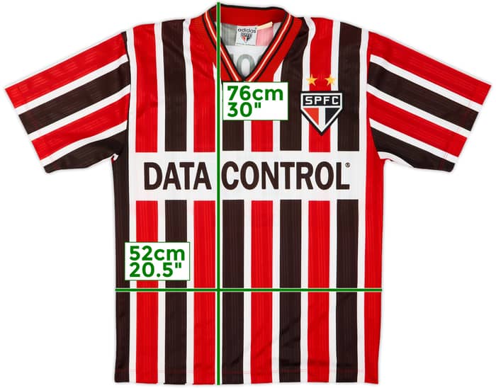 1997 Sao Paulo Away Shirt #10 - 9/10 - (L)