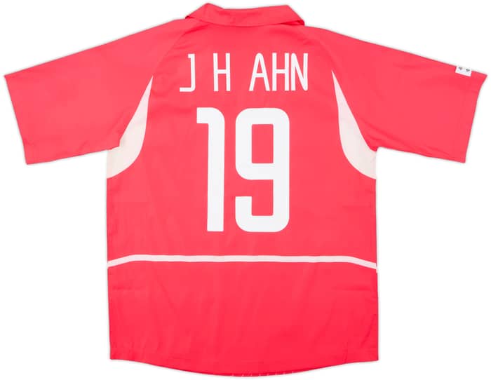 2002-03 South Korea Home Shirt J.H.Ahn #19 - 8/10 - (M)