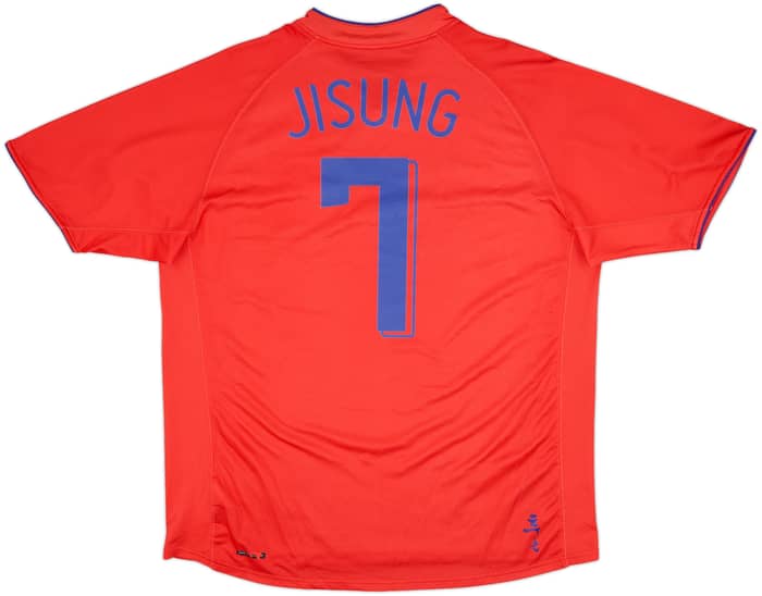 2006-08 South Korea Home Shirt Ji Sung #7 - 8/10 - (XXL)
