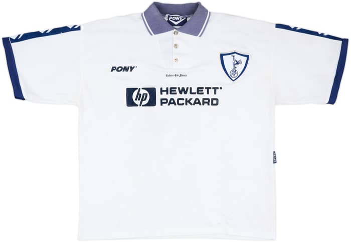 1995-97 Tottenham Home Shirt Sheringham #10 - 8/10 - (XL)