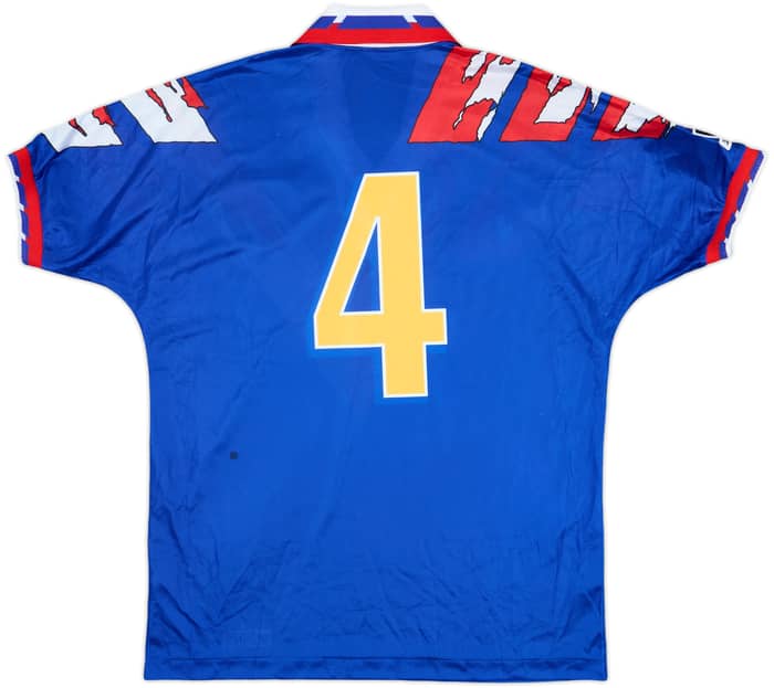 1993-94 Yokohama Marinos Home Shirt #4 - 8/10 - (M)