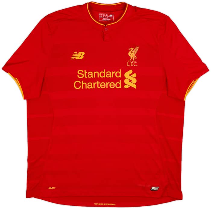 2016-17 Liverpool Home Shirt Milner #7 - 10/10 - (XXL)