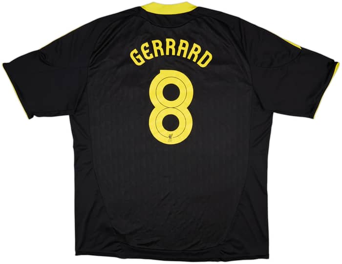 2010-11 Liverpool Third Shirt Gerrard #8 - 6/10 - (3XL)