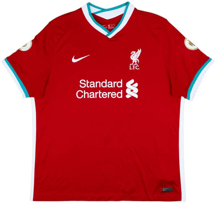 2020-21 Liverpool 'Champions' Home Shirt - 8/10 - (XXL)
