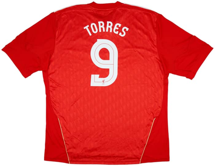 2010-12 Liverpool Home Shirt Torres #9 - 8/10 - (3XL)