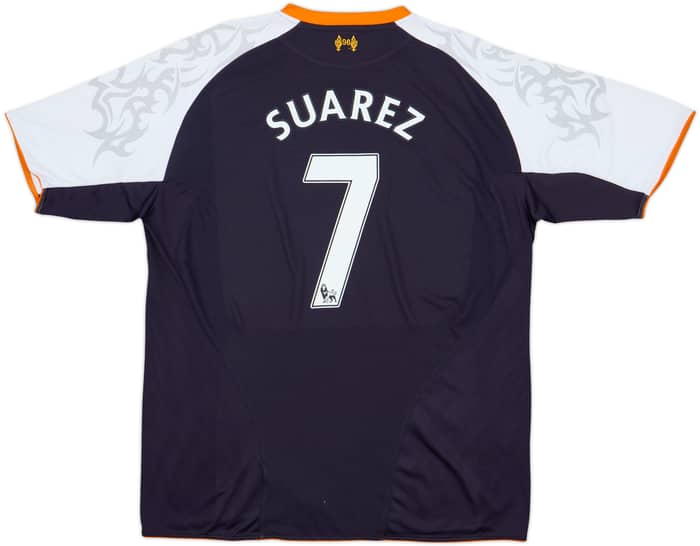 2012-13 Liverpool Third Shirt Suarez #7 - 8/10 - (XXL)