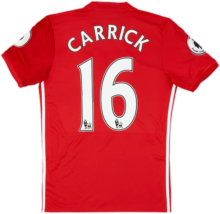 2016-17 Manchester United Home Shirt Carrick #16 (S)