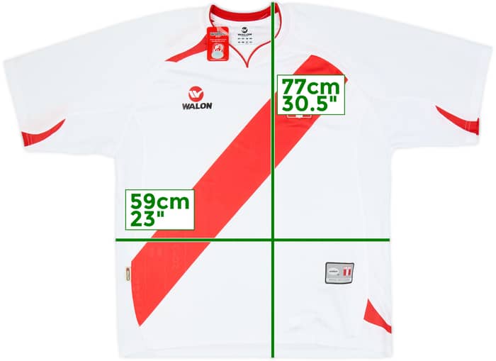 2007-09 Peru Home Shirt (L)