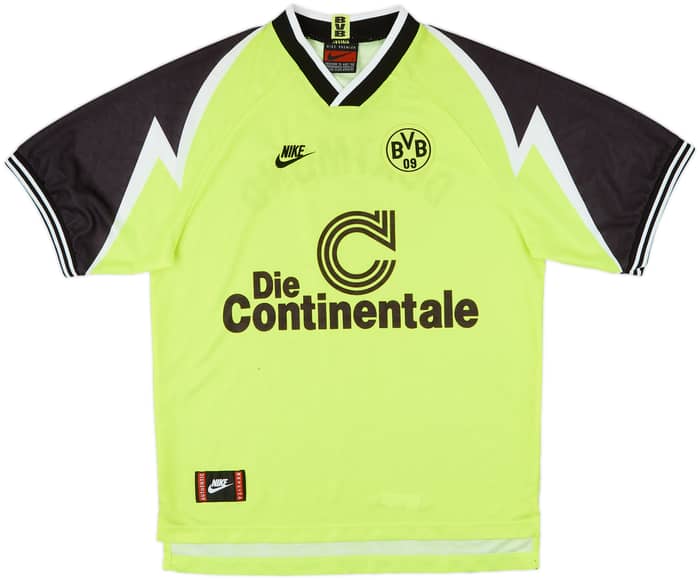 1995-96 Borussia Dortmund Home Shirt - 7/10 - (L)