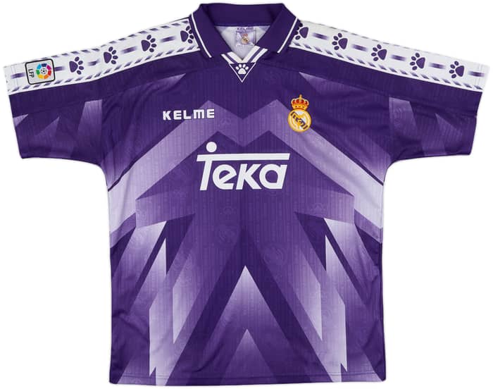 1996-97 Real Madrid Away Shirt - 9/10 - (XL)
