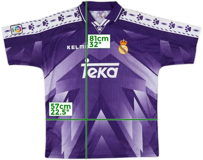 1996-97 Real Madrid Away Shirt - 9/10 - (XL)