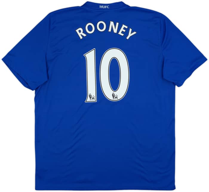 2008-09 Manchester United Third Shirt Rooney #10 - 9/10 - (XL)