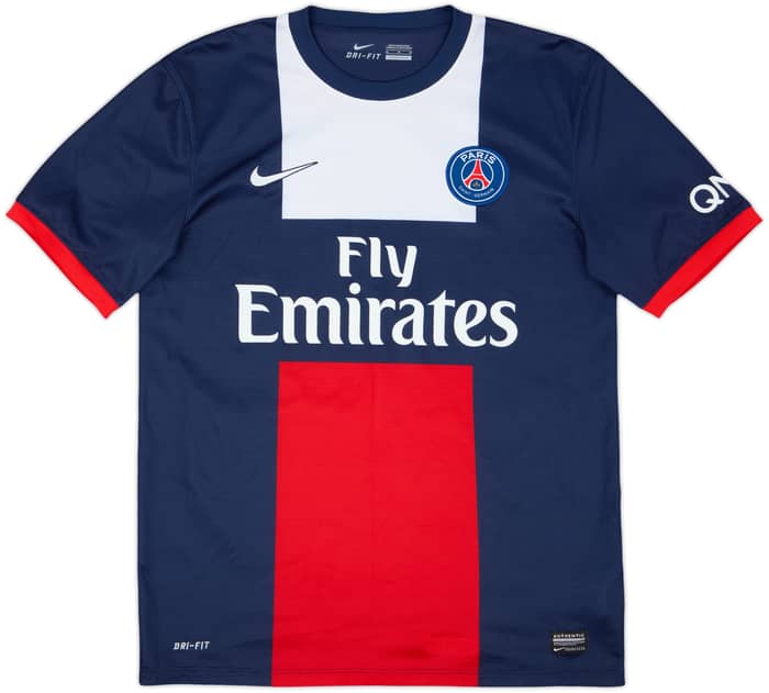 2013-14 Paris Saint-Germain Home Shirt Ibrahimovic #10 - 8/10 - (M)