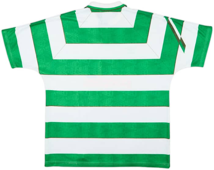 1991-92 Celtic Home Shirt - 8/10 - (L)
