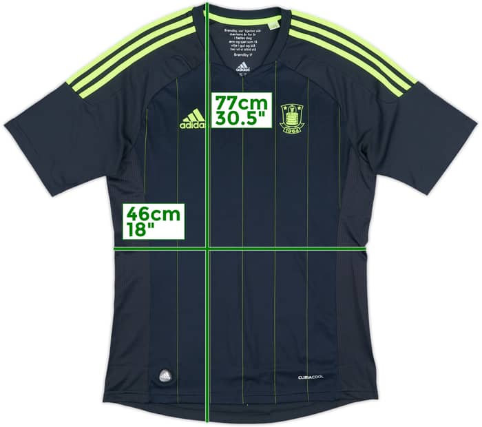 2011-12 Brondby Away Shirt - 10/10 - (S)