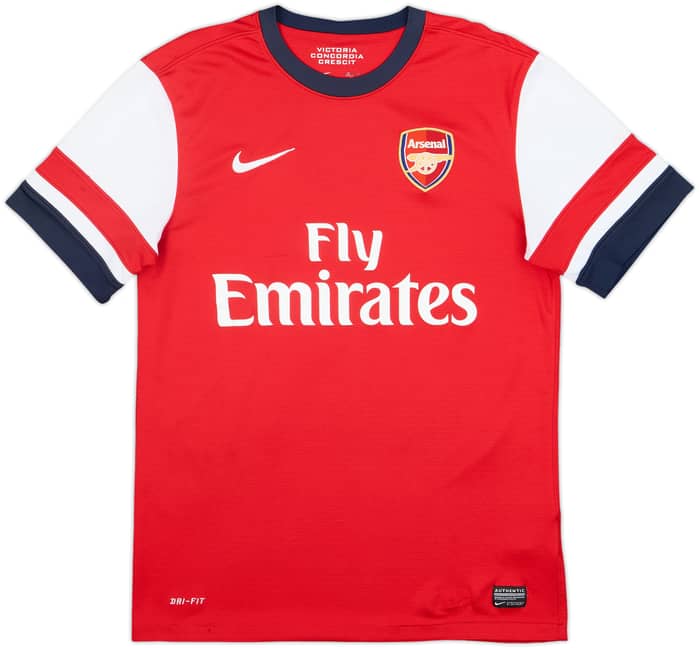 2012-14 Arsenal Home Shirt Arteta #8 - 7/10 - (M)