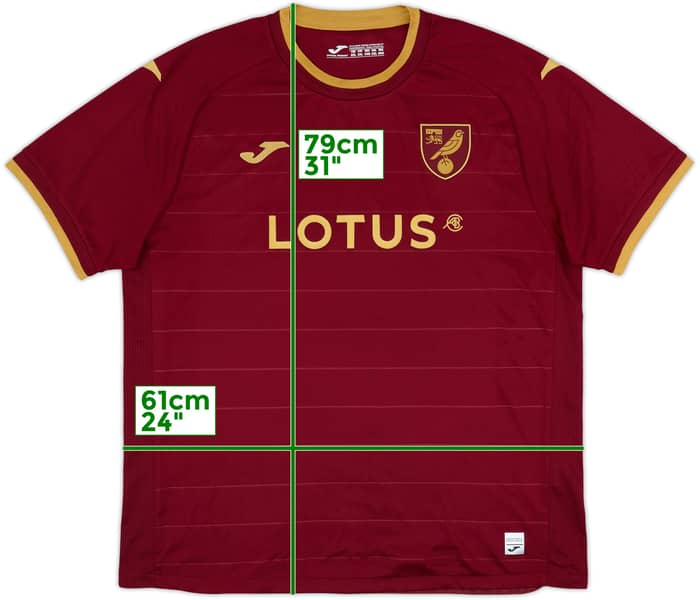 2022-23 Norwich Away Shirt - 9/10 - (XXL)