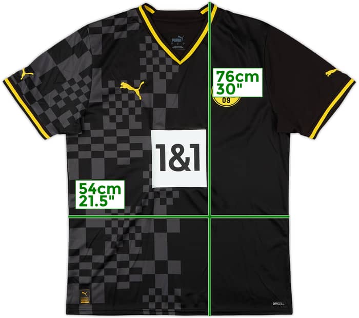 2022-23 Borussia Dortmund Away Shirt - 9/10 - (L)