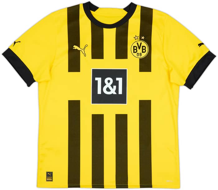 2022-23 Dortmund Home Shirt Bellingham #22 - 9/10 - (L)