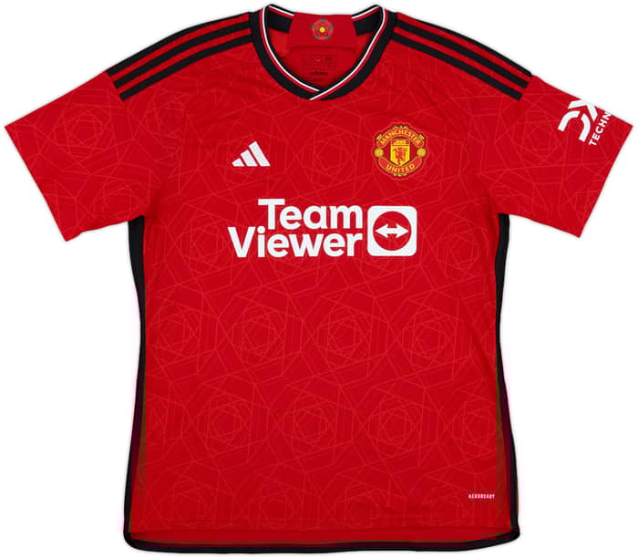 2023-24 Manchester United Home Shirt B.Fernandes #8 - 10/10 - (L)
