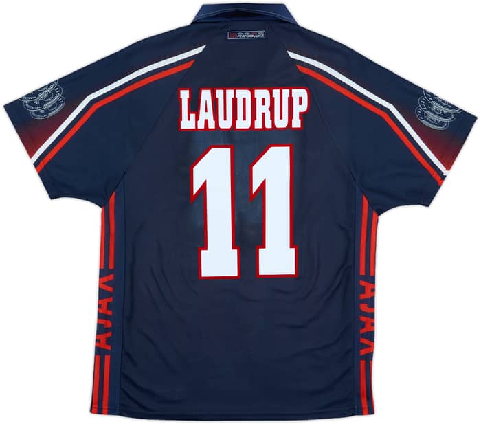 1997-98 Ajax Away Shirt Laudrup #11 - 6/10 - (M)