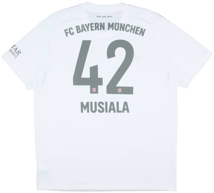 2019-20 Bayern Munich Away Shirt Musiala #42 - 9/10 - (XL)