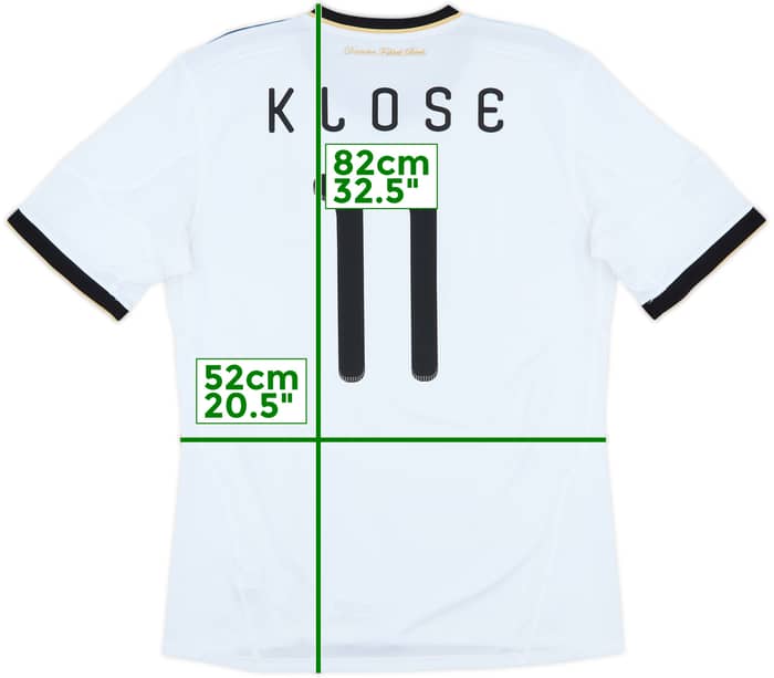 2010-11 Germany Home Shirt Klose #11 - 8/10 - (L)