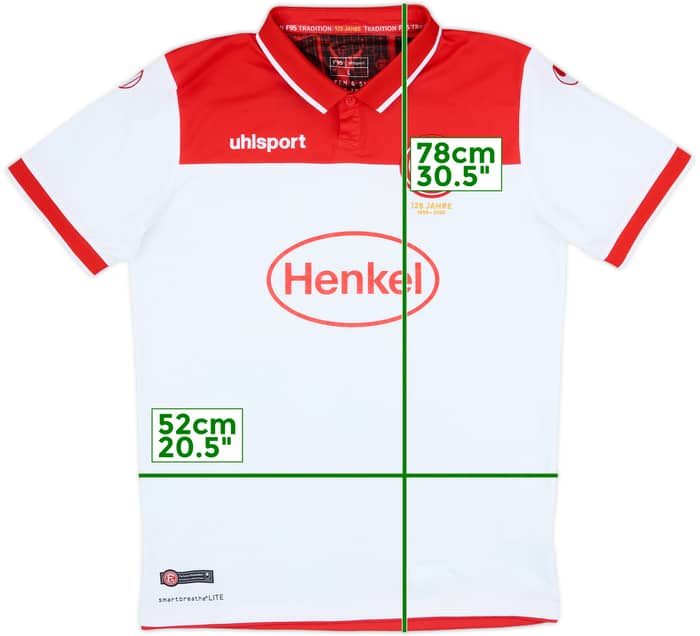 2019-20 Fortuna Dusseldorf Home Shirt - 7/10 - (L)