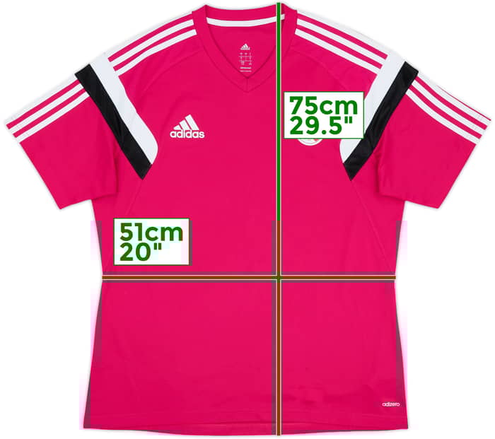 2014-15 Real Madrid adizero Training Shirt - 9/10 - (L)