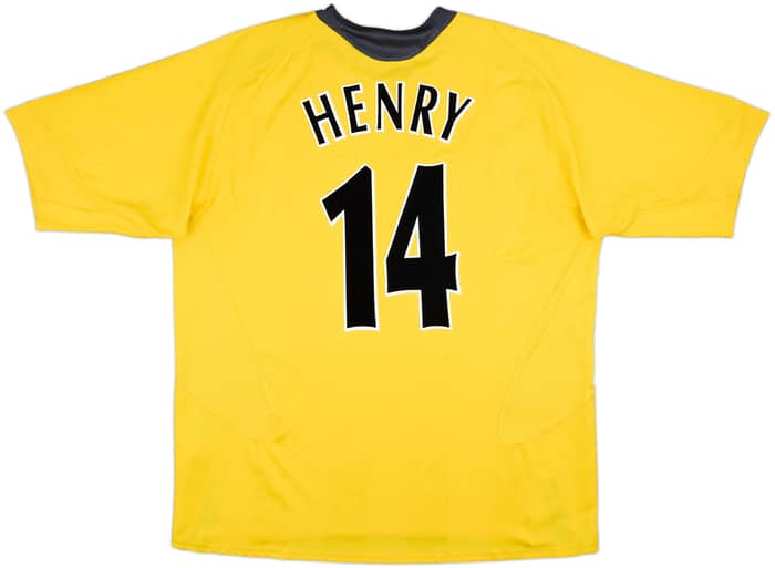 2005-06 Arsenal Away Shirt Henry #14 - 8/10 - (XXL)
