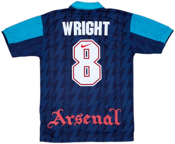 1994-95 Arsenal Away Shirt Wright #8 - 9/10 - (S)