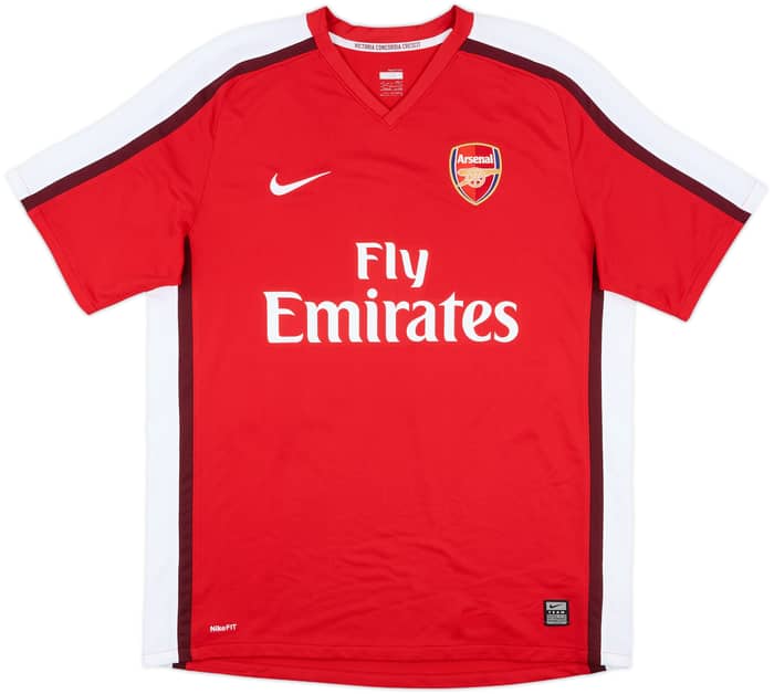 2008-10 Arsenal Home Shirt Fabregas #4 - 8/10 - (L)