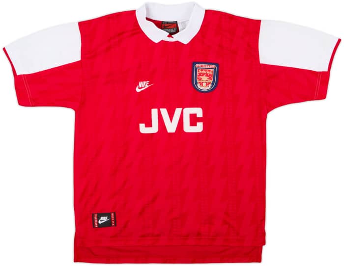 1994-96 Arsenal Home Shirt Wright #8 - 8/10 - (XL)