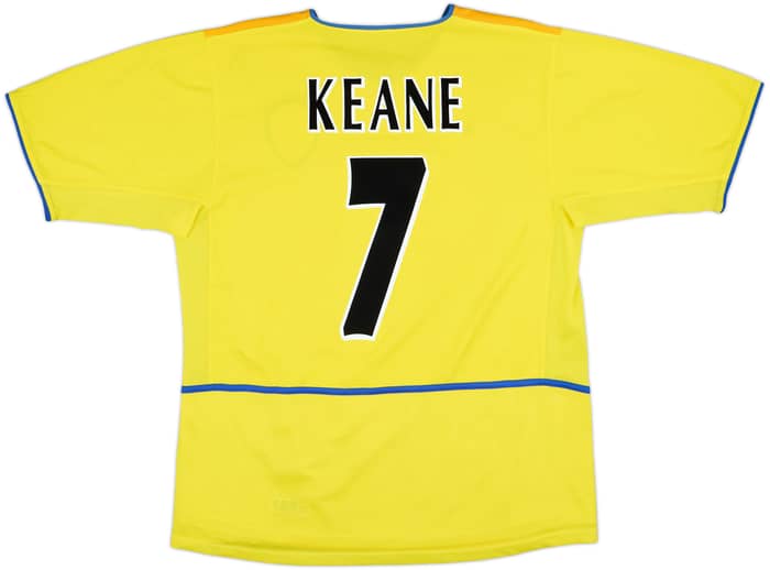 2002-03 Leeds United Away Shirt Keane #7 - 8/10 - (L)