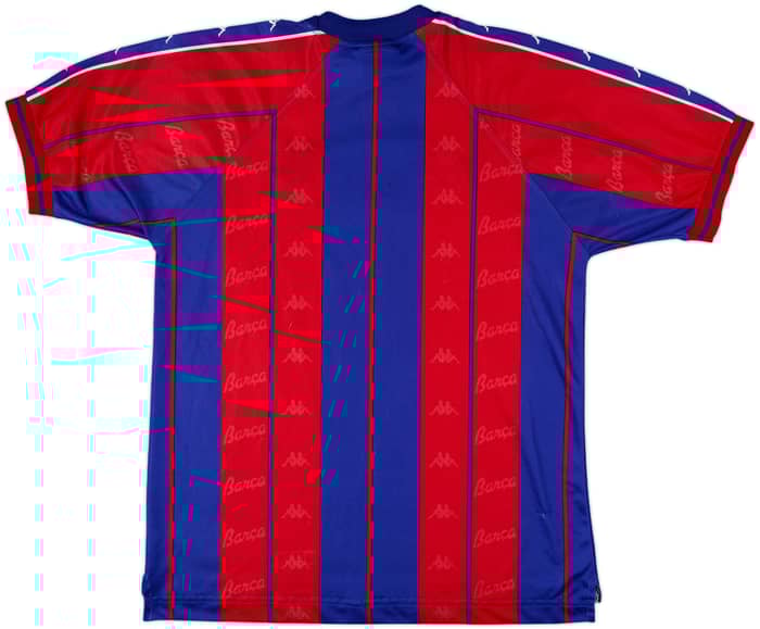 1997-98 Barcelona Home Shirt - 9/10 - (XL)