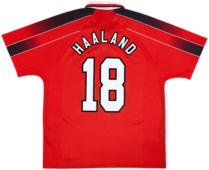 1996-97 Nottingham Forest Home Shirt Haaland #18 - 9/10 - (XL)