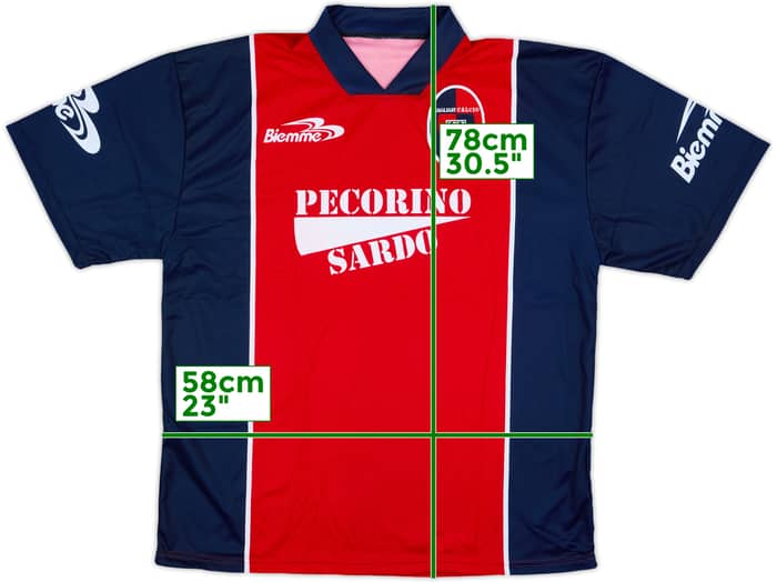 1999-00 Cagliari Biemme Training Shirt - 10/10 - (XL)