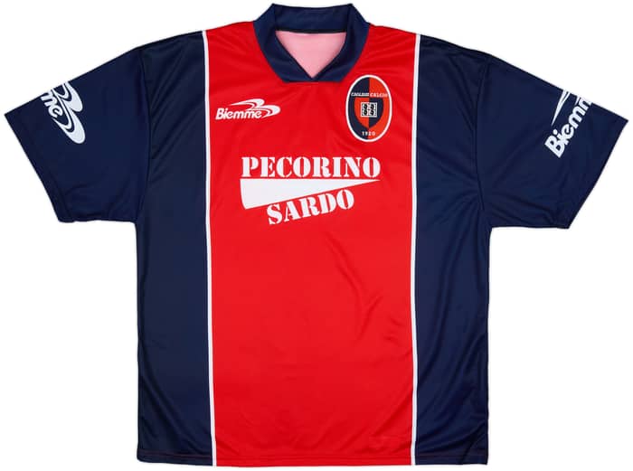 1999-00 Cagliari Biemme Training Shirt - 8/10 - (XXL)