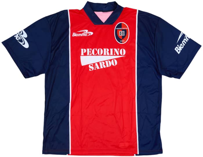 1999-00 Cagliari Biemme Training Shirt - 9/10 - (XXL)